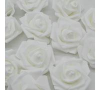 FVFIJH 10/20pcs 6cm PE Foam Rose Flowers Artificial Flowers For Home Wedding Deco Bride Bouquet Scrapbooking DIY Birthday Supplies-FH01-10PCS