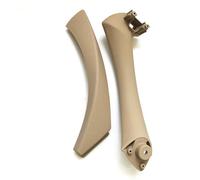 FVGOKMNA Car Interior armrest Interior Door Pull Handle Cover Trim Panel Replacement Compatible with BMW 3 Series E90 E91 E92 316i 318i 320i 325i 328i 2004-2012(Beige Left)