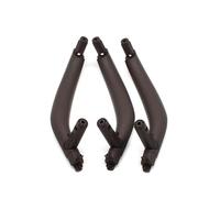 FVGOKMNA Car Interior armrest Replacement Door Pull Handle Panel Trim Compatible with BMW for X5 X6 F15 F16 2014 2015 2016 2017 2018 OE 51417292243(LHD 3PCS Moka)