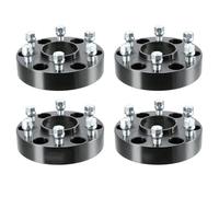 FVGOKMNA Car Wheel Spacers Compatible With Chevrolet For Silverado 1500 1999-2016 2017 2018 2019 2020 4pcs Car Accessories Wheel Spacers Adapter 6x5.5 38mm(Black)