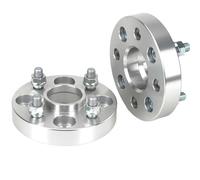 FVGOKMNA Car Wheel Spacers Compatible With For Focus For Fiesta ST For B-max For Ecosport For Ka For Figo For Lkon Wheel Spacer Adapter PCD 4X108 63.4mm 15/20/25/30/35/40mm(2PCS 45mm)