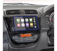 FVGOKMNA Compatible With Mitsubishi For Mirage 2020 2021 2022 Car 6.25 Inch GPS Navigation AntiFingerprint Tempered Glass Screen Protector Film Navigation Screen Protector