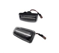 FVGOKMNA Dynamic Side Indicator Dynamic Side Marker Lamps Light Rearview Mirror Turn Flash Lamp Car Accessories Indicator Compatible With Fiat For Ulysse 220(White)