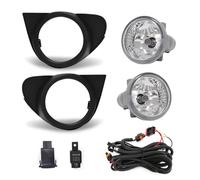 FVGOKMNA Front Bumper Driving Light Wires Switch Relay Fog Lamp Kit Bumper Light Car Parts Compatible With Toyota For Vios 2002 2003 2004 2005