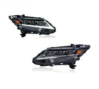 FVGOKMNA Front Headlight Assemblies Compatible With Odyssey 2015 2016 2017 2018 2019 2020 2021 Front Bumper Headlamp Turn Signal Light DRL Brake Driving Lamp Headlight(LHD)
