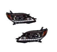 FVGOKMNA Front Headlight Assemblies Compatible With Toyota For Sienna 2016 2017 2018 2019 2020 Daytime Running Lamp Headlight DRL Signal Light H-ID Bi Xenon Head Lamp(Xenon)
