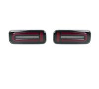 FVGOKMNA Lower Bumper Reflector Compatible With Suzuki For Jimny JB43 2007-2017 Rear Reversing Running Light Brake Dynamic Turn Signal Taillight Reflector Lens(Red)