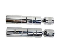 FVGOKMNA Sparks Plugs Wrench Vehicles Thin-Walled Universal Joint Repair for Spark Plug Magnetic Sparks Plugs Sleeve Disassembly Tool 14/16mm