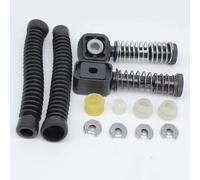 FVGOKMNA Transmission Shift Cable Manual Gearbox Shift Cable Linkage Bowden Shifter Gaiter Lever Connect Bushing 1K071176B Compatible with A1 8X 2010-2015 for A3 8P 2003-2012(Repair Kit(12pcs))