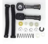 FVGOKMNA Transmission Shift Cable Manual Gearbox Shift Cable Linkage Bowden Shifter Gaiter Lever Connect Bushing 1K071176B Compatible with A1 8X 2010-2015 for A3 8P 2003-2012(Repair Kit(16pcs))