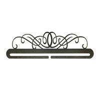 FVLFIL Ackfeld Manufacturing Classic Motifs 12 Inch Windy Scroll Split Bottom Charcoal Craft Holder
