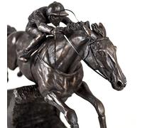 FVLFIL Bronze Horse Racing Jockey Istabraq Harriet Glen