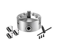 Fvoagaou 1 Set K11 3 Jaws Manual Self-Centring Reverse Lathe Chuck Self-Centring Chuck for Grinding Grinding Drill