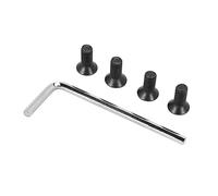 Fvoagaou 4 Pieces Scooter Handlebar Front Tube Screws with Hex Parts Kits for M365 Es2 Accessories