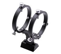 Fvoagaou Adjustable Viewfinder Holder 6 Points Guide Tube Rings Mount Astronomical Telescope, 82 mm (49 mm - 81 mm)