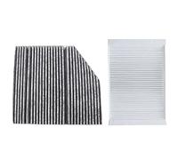 Fvoagaou Cabin Filter for C-CLASS W205 A205 C205 S205 2013-2019 Model Built in External Air Conditioning Filter Set