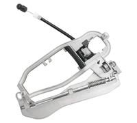 FVOIRSS Inner Door Handle Bracket Compatible with BMW X5 Off-Road E53 2000 2001 2002 2003 2004 2005 2006 Car Inner Outside Front Right Door Handle Carrier OEM 51218243616