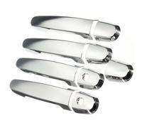 FVOIRSS Outer Door Handle Compatible with Toyota for 4Runner 2003-2009 for Sienna 4Door 2004-2010 Car Door Handle Cover Decoration Exterior Accessories