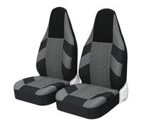 FVOIRSS Seat covers Compatible With Grand For Prix V Saloon Cars For Seat Protector Auto Interior Decoration Covers Universal For Most(Gray)