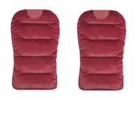 FVOIRSS Seat covers Compatible With Great For Wall For Haval For H2 For H3 For H5 Plush Car Front Seats Cover Cushion Auto Soft Pad Easy To Install(Red,2Pcs B)