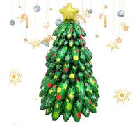 FVPKYUR Christmas Balloons - Christmas Tree Foil Balloons 130 cm | Gift Ideas for Family Meetings and Festive Entertainment, Decoration for Shops and Holiday Parties