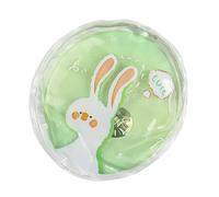 FVPKYUR Reusable Click Instant Heat Packs, 10.2 x 9.3 cm PVC Gel Instant Heat Packs, Self-Heating Instant Heat Pad, Cute Pockets Hand Warmer for Winter Camping