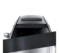 FVVWVRCSX Windscreen Sun Strip, For Ford Transit Van MK7 2007-2025 2026 Car Sun Visor Strip Anti-Glare Film Front Windscreen Banner UV Protector,B Matte Black