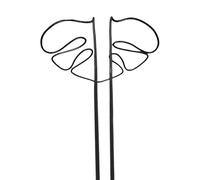 FVZWKHD Monstera Shaped Plant Support Reusable Sturdy Alloy Plant Stem Support Holder Plant Retaining Support Herbs Vegetables B