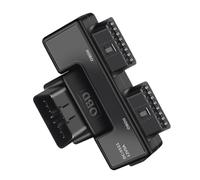 FVZWKHD OBD2 One Divided Into Two Adaptor Wire 16 Pin 16 Core Cable Universal with Dc5521