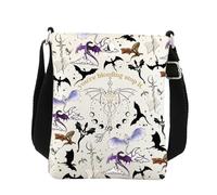 Fw Crossbody Bag Dragon Rider Gifts for Dragon Lovers Book Lovers Gifts Fw Inspired Gift Fantasy Romance Bookish Merchandise