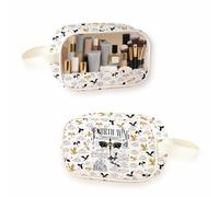 FW Merch FW Inspire Clear Makeup Bag Fly Or Die Quote Clear Cosmetic Bag Fantasy Reader Gift Dragon Rider Gift, Fly Or Die C-Makeup, Clear Makeup Bag