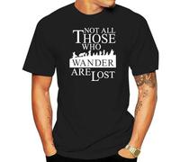 FW11xf Men Hoodie Lotr Not All Those Who Wander Are Lost Customize Natural Man Spring Comfortable Hilarious Black XL