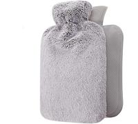 FWANFEIGS Water Filled hot Water Bag with Thickened Warm Hands and hot Compress for Stomach and feet. Comes with Rabbit Velvet Water Filled Warm Handbag as a Gift