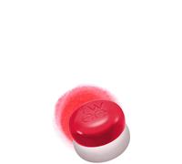 fwee Blurry Pudding Pot | Airbrushed Blush & Lip, Buildable Pigment, Long-lasting, Lightweight, Easy to Blend, Natural Soft Matte Finish - D-day (Neon Red) | 0.17 oz