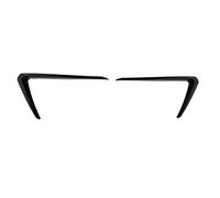 fwefg For VW For GOLF 7 MK7 GTi 2013-2016 Front Bumper Splitter Fog Light Cover Air Vent Trim Flap Canards Body Kit Accessories fwefg (Color : 2PCS Upper Splitter)