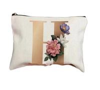 FWJUNHUYC 26 letter printed cosmetic bag zipper storage bag, HSND71-8