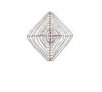 FWJUNHUYC Aesthetic Retro Cut-Out Multi-Layered Hair nets, Personalized banquets, Sparkling Hair Chains, Accessories, Exotic Diamonds, Tassels, Hair Accessories