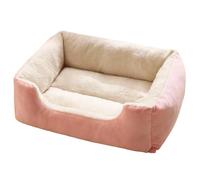 FWJUNHUYC Cat's Nest Dog's Nest Mat Small and Medium Sized Dog Sofa Bed Winter Warm Square Nest