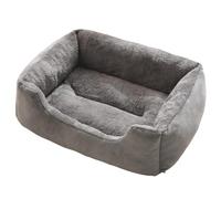 FWJUNHUYC Cat's Nest Dog's Nest Mat Small and Medium Sized Dog Sofa Bed Winter Warm Square Nest