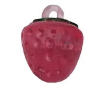 FWJUNHUYC DIY acrylic simulation three-dimensional fruit small cherry strawberry apple earrings pendant bracelet pendant accessories, Chalcedony