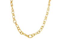 FWJUNHUYC DIY jewelry accessories do not fade high-end necklace accessories electroplating 18k real gold stainless steel pendant single pendant, Chalcedony