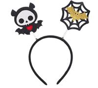 FWJUNHUYC Halloween Headbands, Funny Spring-Headed Headbands, Pumpkin Ghosts, Pumpkin Spider Headbands, Halloween Party Dance