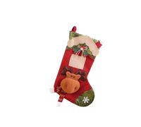 FWJUNHUYC large size Christmas stocking gift bag candy bag Christmas tree pendant