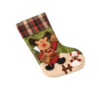 FWJUNHUYC large size Christmas stocking gift bag candy bag Christmas tree pendant