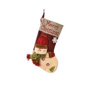 FWJUNHUYC large size Christmas stocking gift bag candy bag Christmas tree pendant