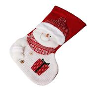 FWJUNHUYC large size Christmas stocking gift bag candy bag Christmas tree pendant