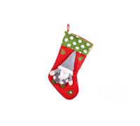FWJUNHUYC large size Christmas stocking gift bag candy bag Christmas tree pendant