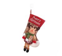 FWJUNHUYC large size Christmas stocking gift bag candy bag Christmas tree pendant