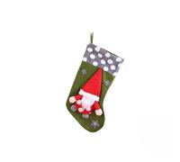 FWJUNHUYC large size Christmas stocking gift bag candy bag Christmas tree pendant