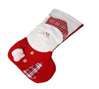FWJUNHUYC large size Christmas stocking gift bag candy bag Christmas tree pendant
